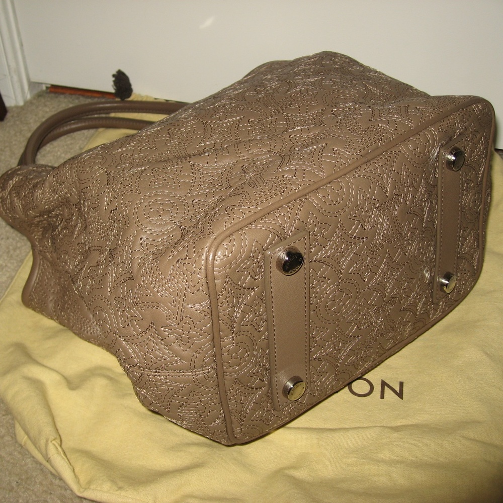 Louis Vuitton Antheia Lilia Pm Taupe Leather Bag - Picture 4 of 12